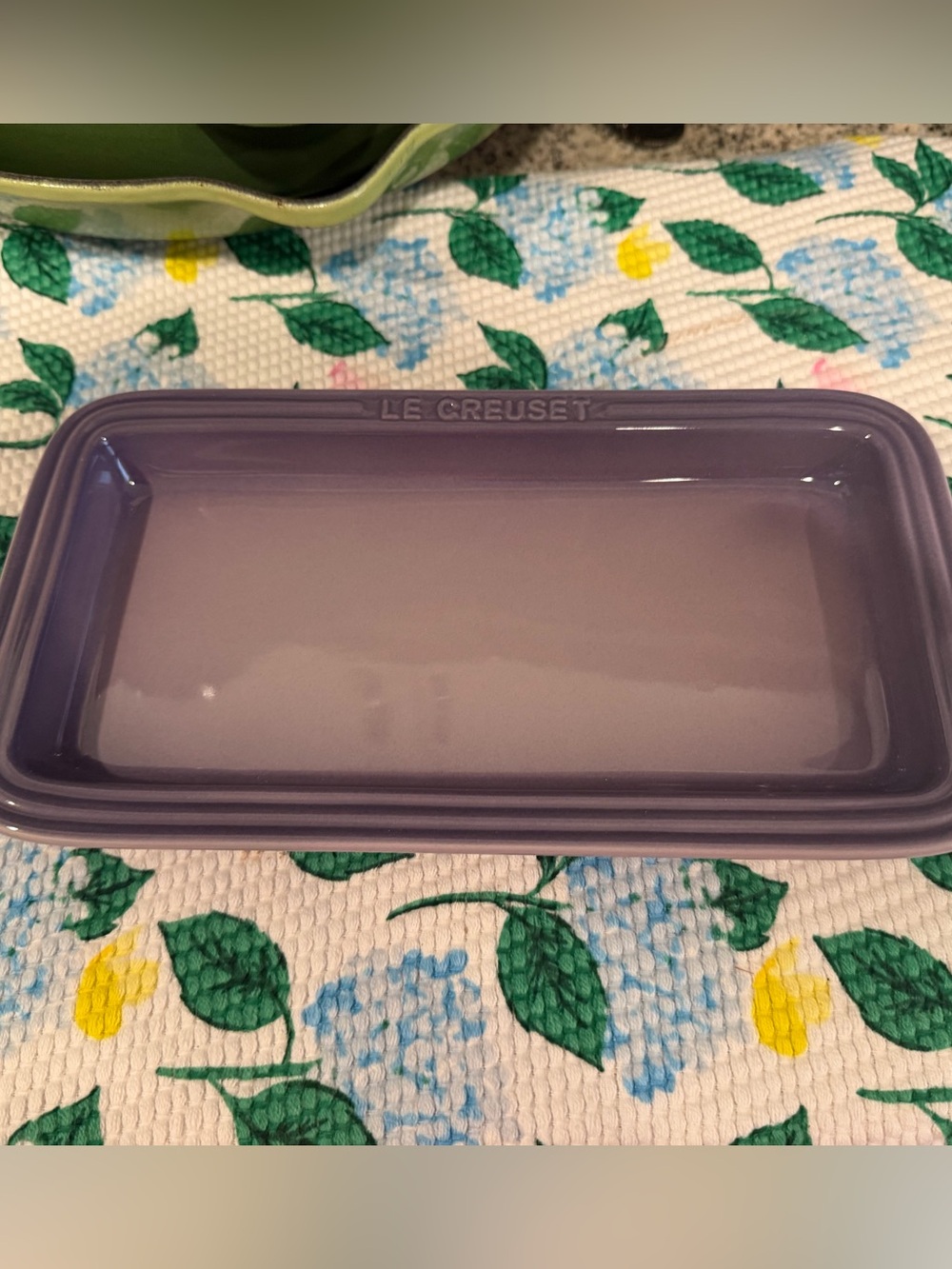 Le Creuset Stoneware Rectangle Plates set of 2